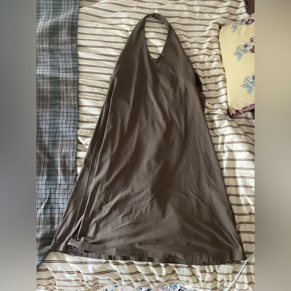 Patagonia Brown Backless Dress